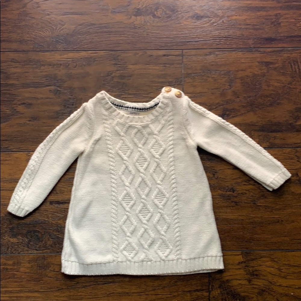 Cream sweater